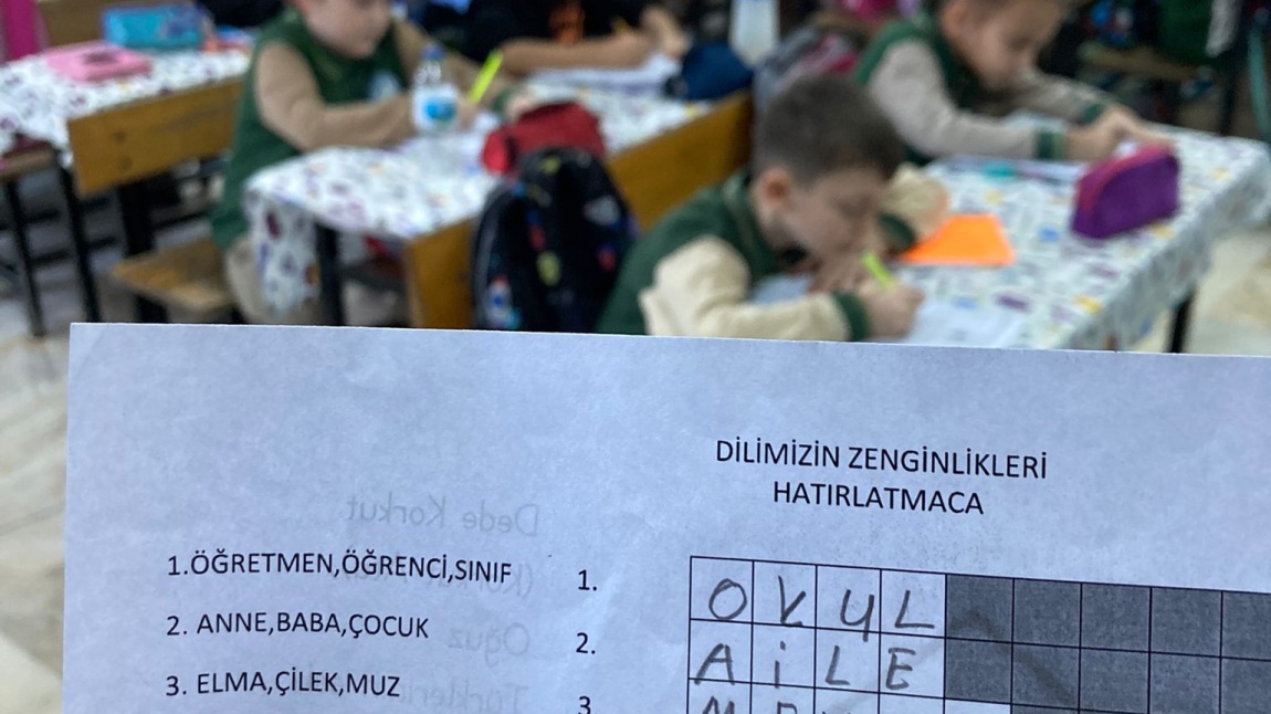 Hatırlatmaca Etkinliği
