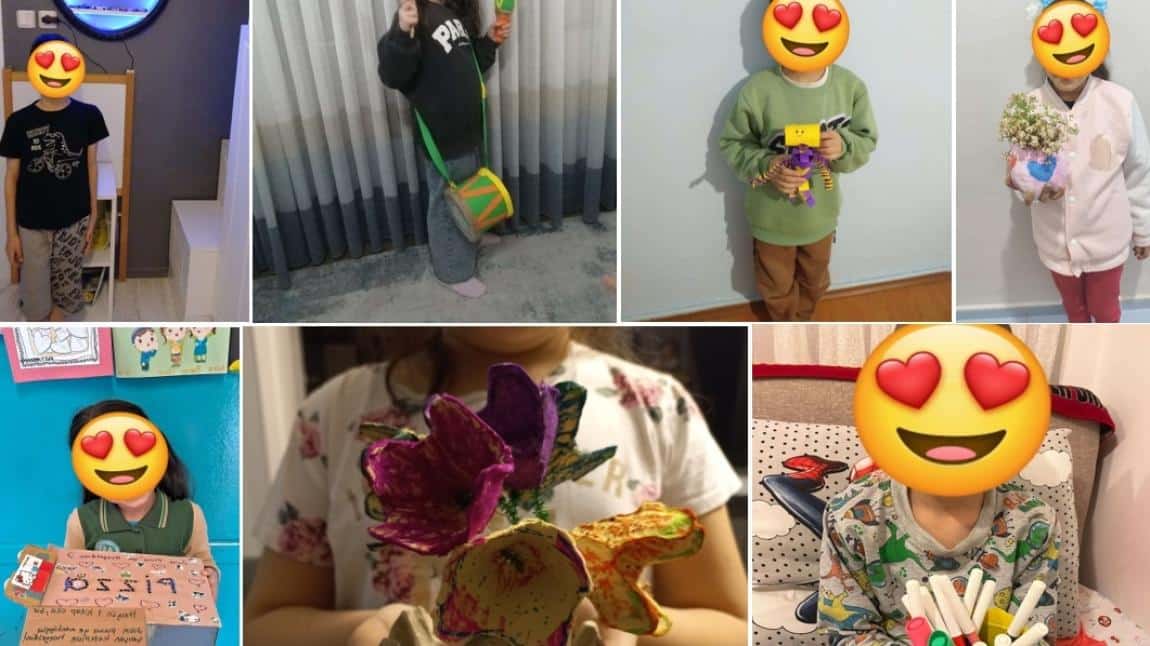Nisan Ayı Yaşam Becerisi Projesi Etkinliklerimiz; 1-Paylaşma ve Sıra Bekleme.  2-Yeniden Kullanım Atölyesi